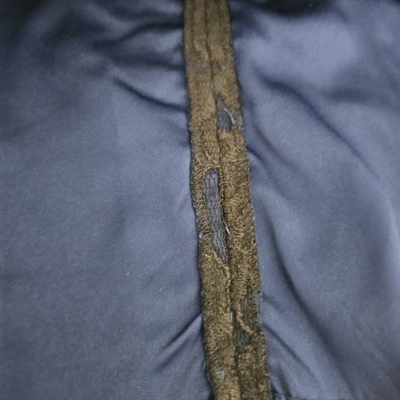 Saks Fifth Avenue Womens Floral Lace Overlay Dress Sz 6 - Picture 6 of 11